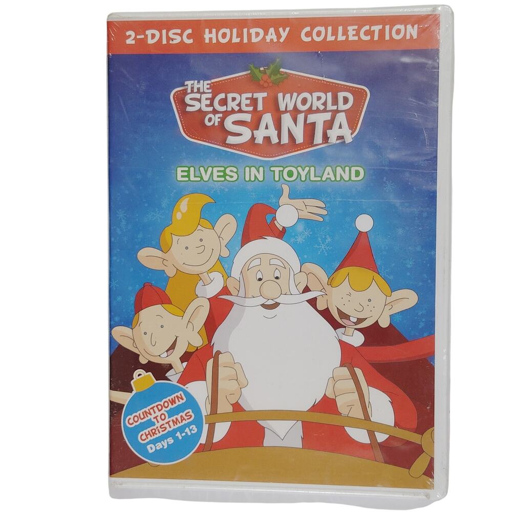 The Secret World of Santa Claus: Elves in Toyland (DVD, 2013) – 2-Disc Holiday